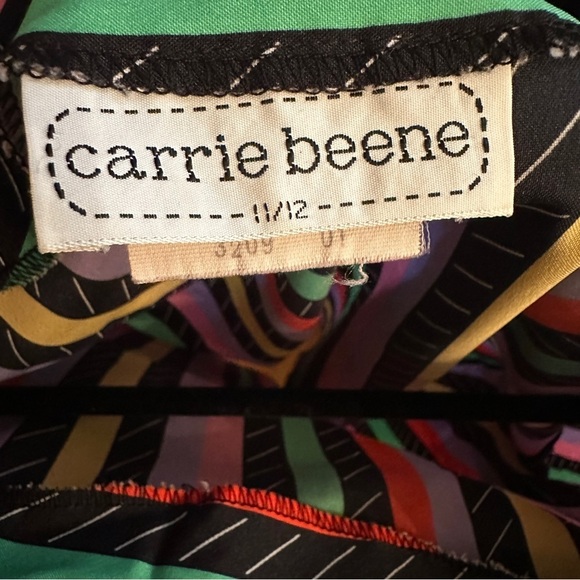 Vintage Long-Sleeved Blouse - Brand: carrie beene | Size 12 - Picture 4 of 4